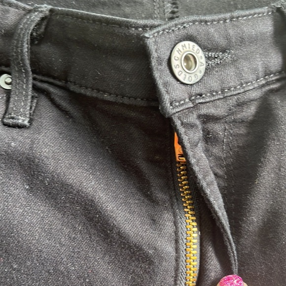 Ag Adriano Goldschmied The Middi Ankle Legging Ankle Jeans Black - Picture 10 of 16